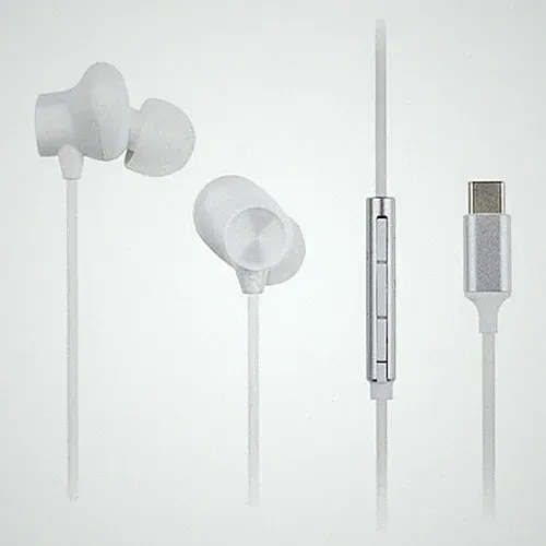 Panasonic Kopfhörer Mit Mikrofon Kabel RP USB C Weiß