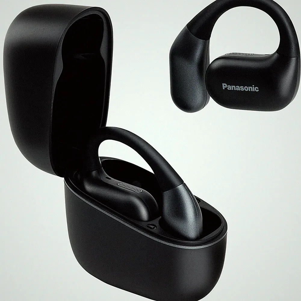 Panasonic RB-F10DE-K True Wireless Offene Kopfhörer - Schwarz
