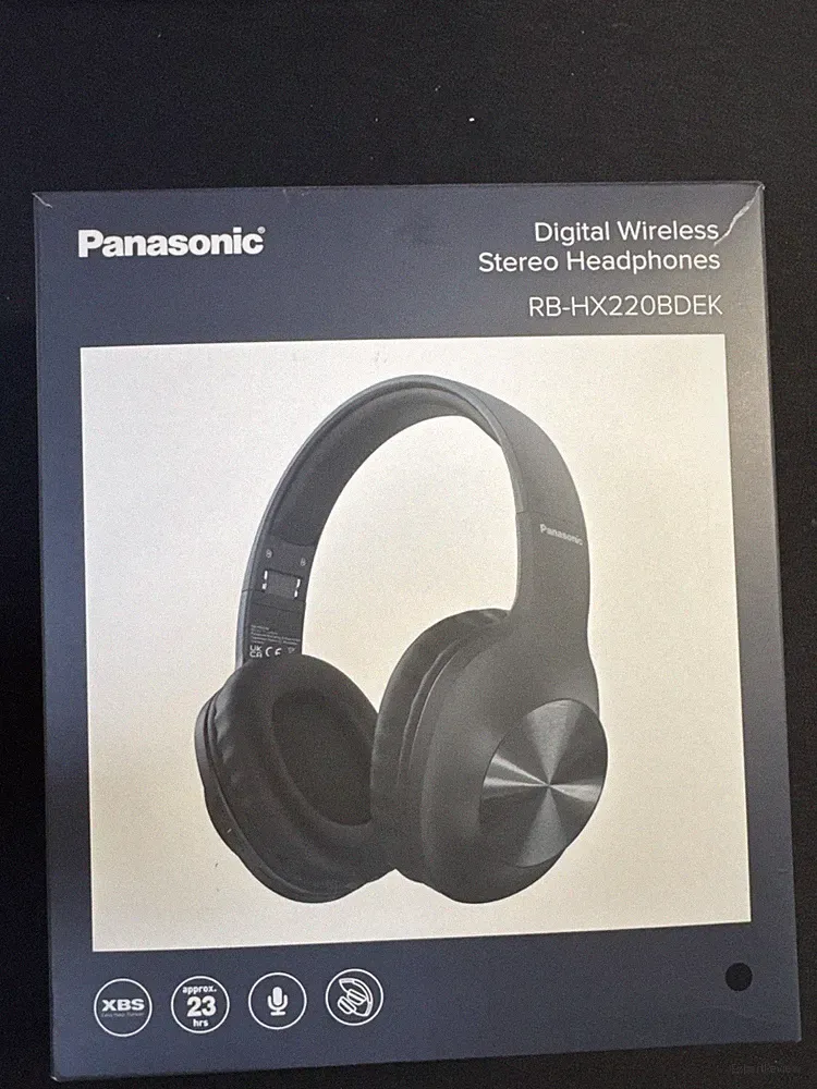 Panasonic RB-HX220BDEK Kabellose Kopfhörer Over-Ear-Kopfhörer ergonomischer Pass