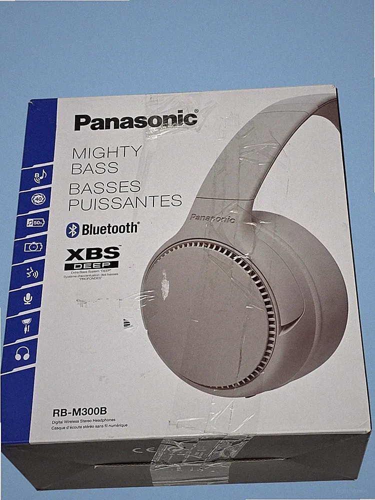 🎧 Panasonic RB-M300BE-C Bluetooth Over-Ear Kopfhörer XBS Deep Bass