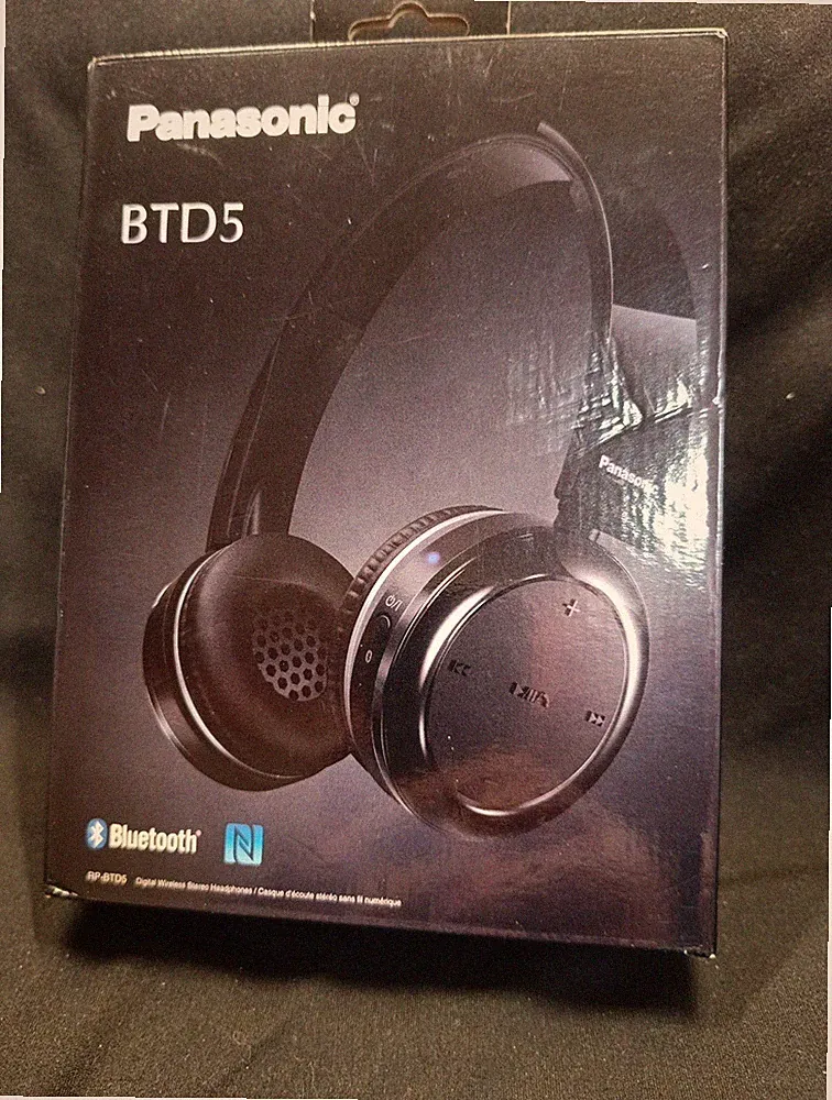 Panasonic RP-BTD5 Bluetooth Kopfhörer, Schwarz