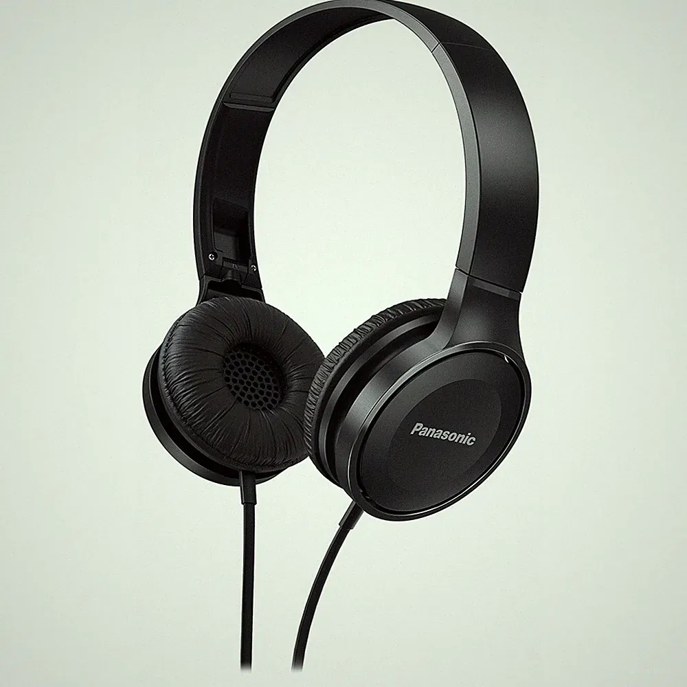 Panasonic RP-HF100ME-K On-Ear Kopfhörer schwarz