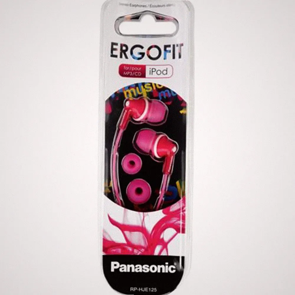 Panasonic RP-HJE125 In Ear Kopfhörer pink