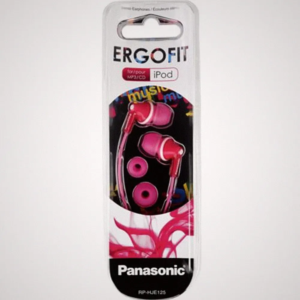 Panasonic RP-HJE125 In Ear Kopfhörer pink