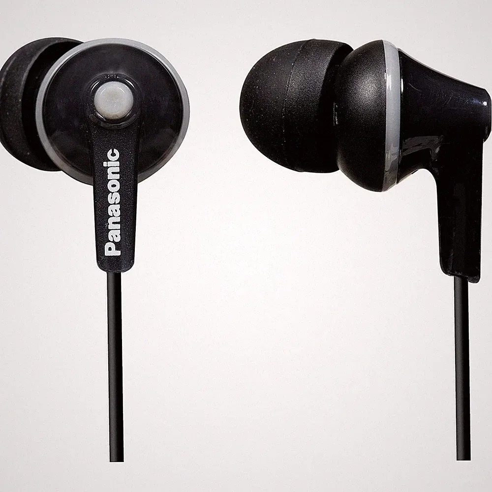 Panasonic RP-HJE125E In Ear Kopfhörer kabelgebunden Schwarz