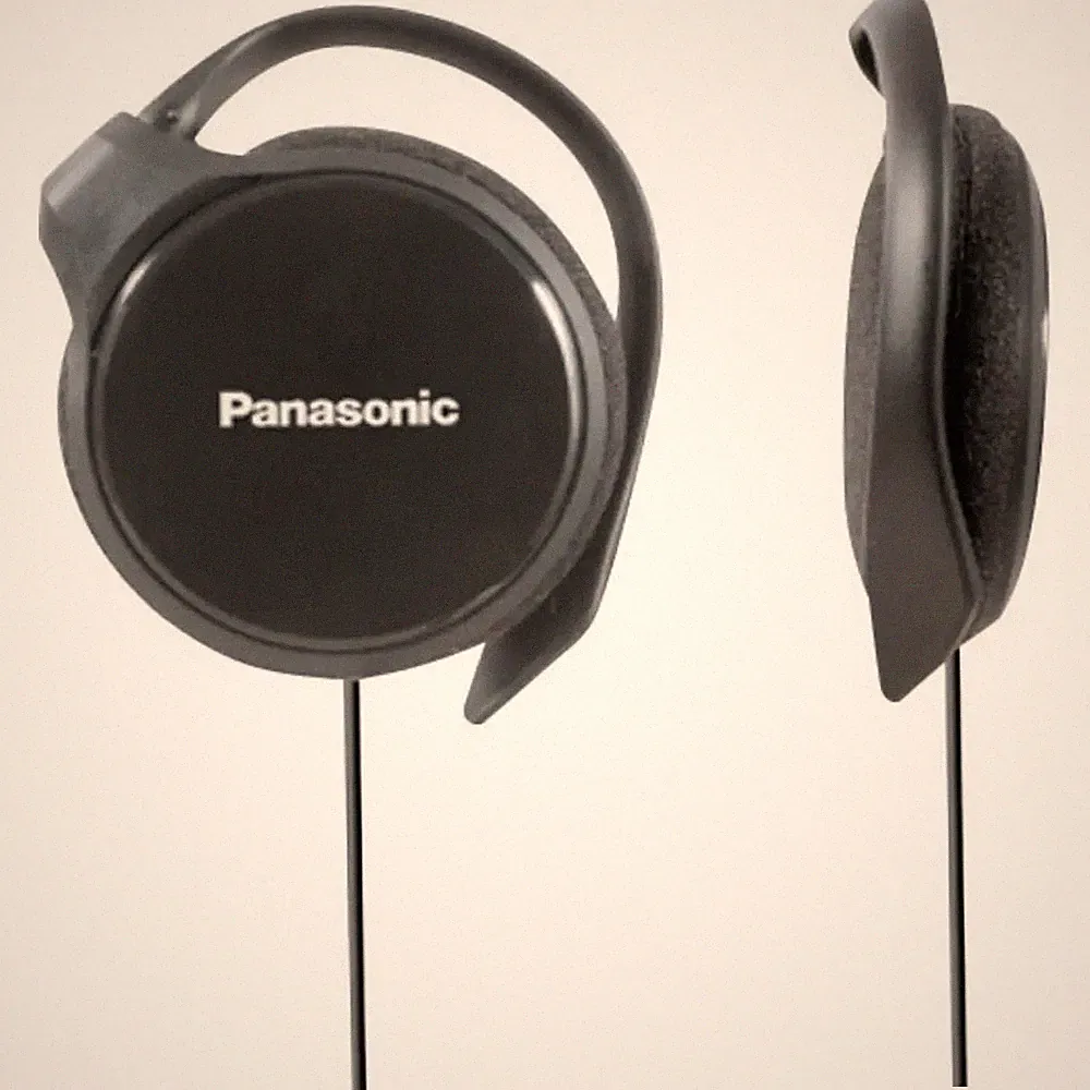 Panasonic RP-HS46 On Ear Kopfhörer kabelgebunden Schwarz Ohrbügel Sport