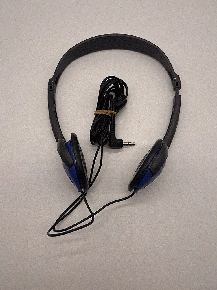 Panasonic RP-HT40 kabelgebundene Over-Ear Stereo Kopfhörer Blau und Schwarz - #