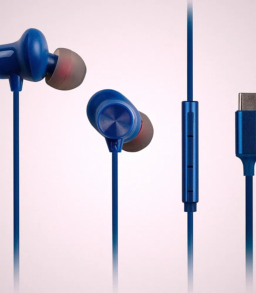 Panasonic RP-TCM225DEA USB-C-Ohrhörer, In-Ear-Ohrhörer, kabelgebundene Kopfhörer