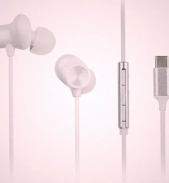 Panasonic RP-TCM225DEW USB-C In-Ear Kopfhörer mit Mikrofon, kabelgebundene Kopfhörer