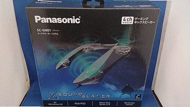Panasonic SC-GN01 Kabelgebundener Gaming Nackenlautsprecher Schwarz Over...