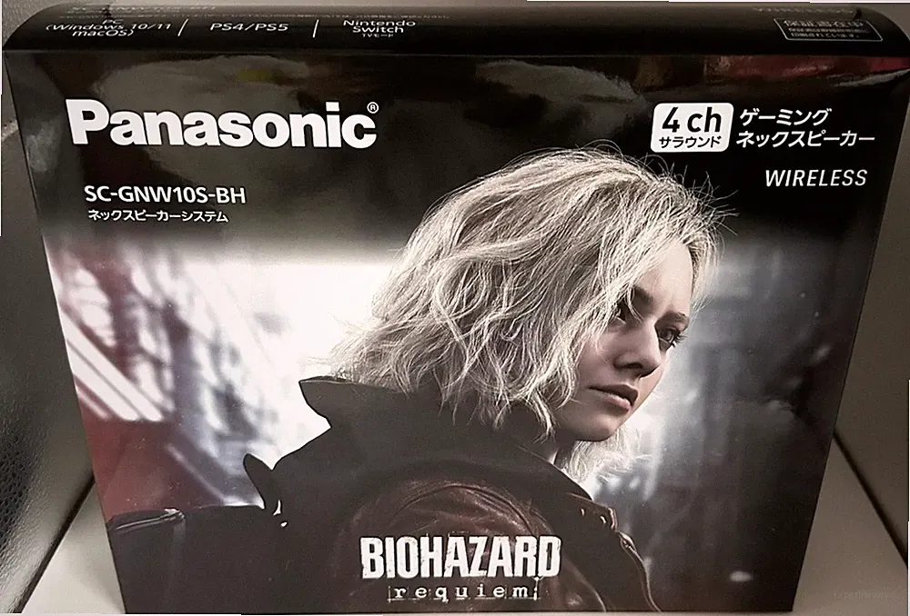 Panasonic SC-GNW10S-BH Gaming Nackenlautsprecher Resident Evil Requiem Editio...