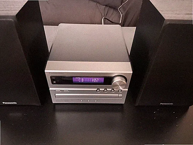 PANASONIC SC-PM250EG-S Kompaktanlage (Silber), USB, bluetooth, TOP!