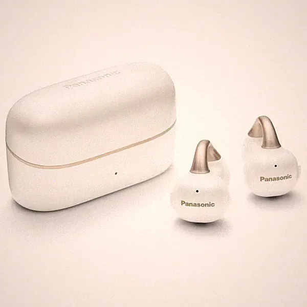 Panasonic True Wireless Kopfhörer Open-Cuff Style Bluetooth White Pearl RB-C10-W
