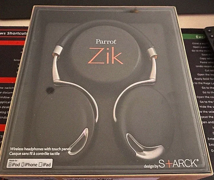 Parrot Zik Over-Ear Kopfhörer Bluetooth ANC Geräuschunterdrückung Schwarz