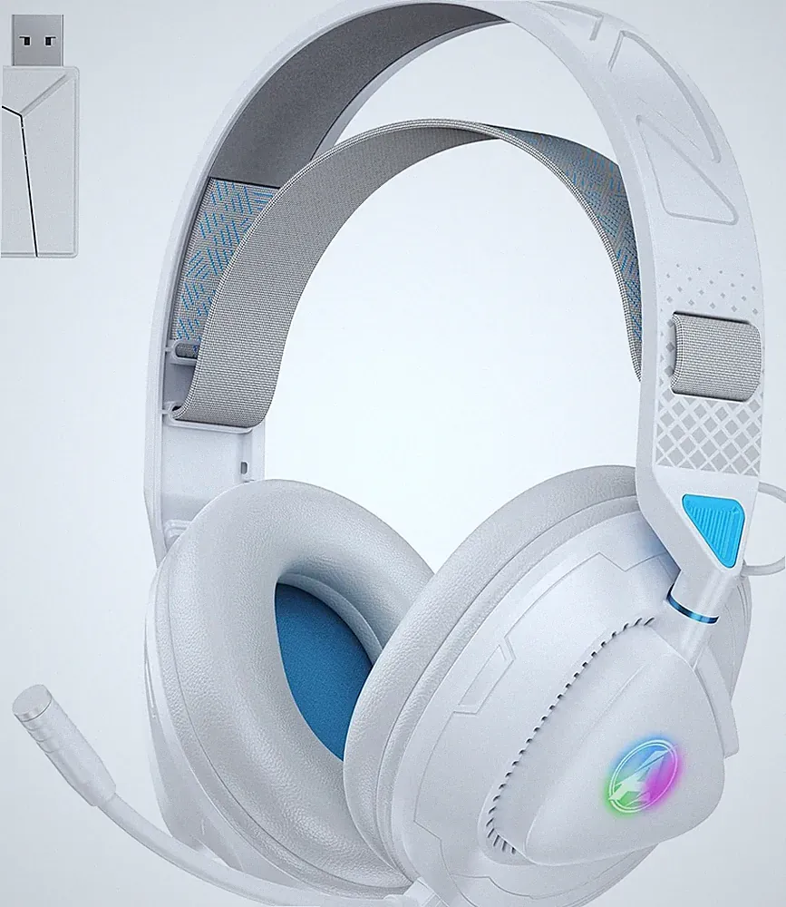 PH3 Kabelloses Gaming Headset Für PS5, PS4, Pc,Bluetooth-Kopfhörer Mit 50 Stunde
