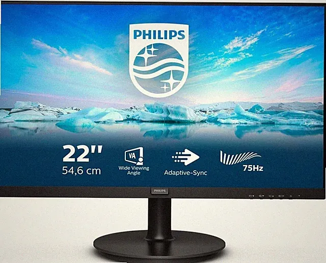 Philips 222V8LA Monitor 54,6 cm (21,5 Zoll)