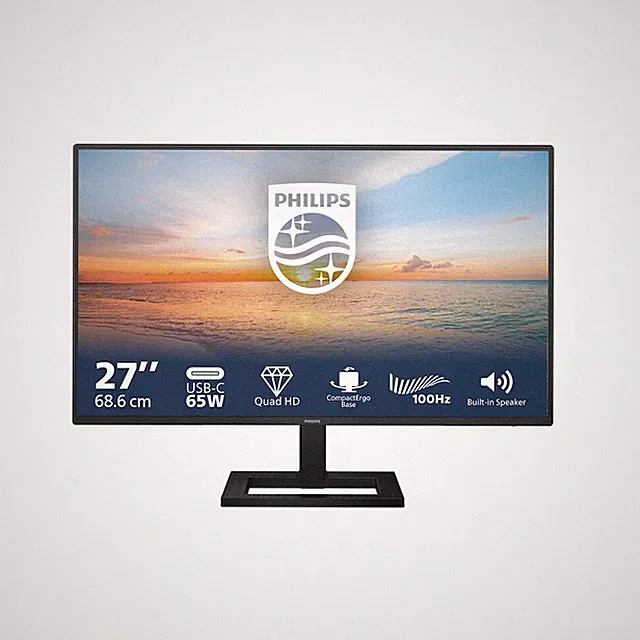 Philips 27E1N1600AE 27 Zoll WQHD IPS Panel 16:9 100 Hz Monitor