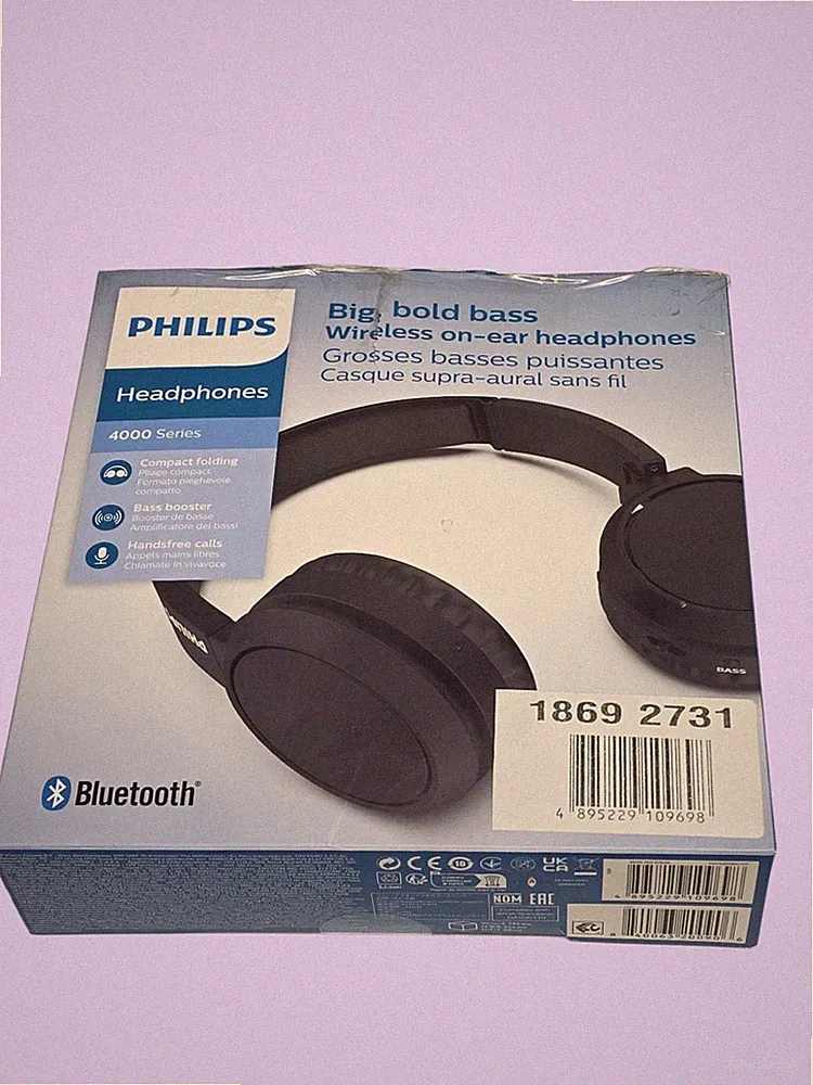 🎧 Philips 4000 Series Bluetooth On-Ear Kopfhörer TAH4205 Schwarz