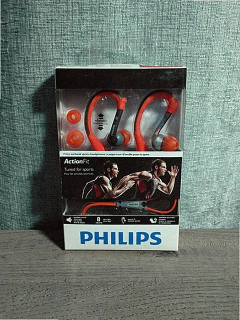 Philips ActionFit Ohrbügel Sport Kopfhörer SHQ3200 Neu & Versiegelt