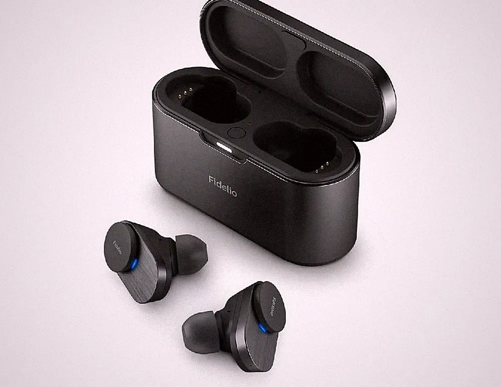 Philips Audio Fidelio True Wireless Kopfhörer T1BK/00 Hi-Res Audio