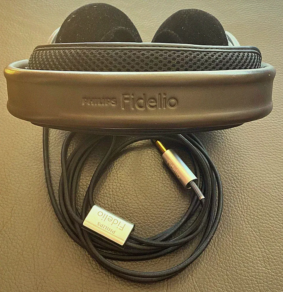 Philips Fidelio X1 Kopfbügel On-Ear Kopfhörer 6,3 mm Klinke Schwarz/Silber