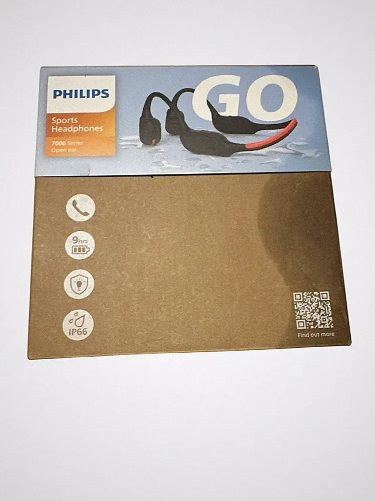 Philips GO Sports TAA7607 – Wireless Bone Conduction - Kopfhörer Knochenschall