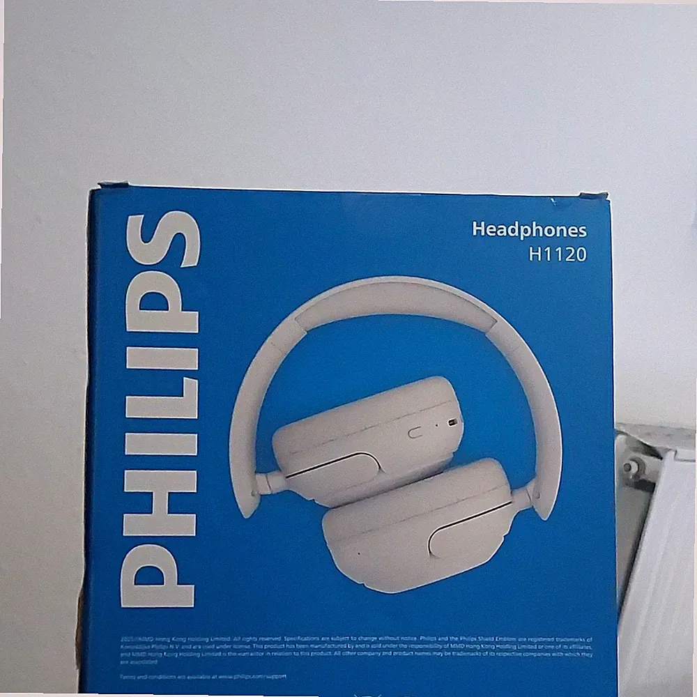 Philips H1120 On-Ear Kopfhörer Bluetooth mit Anruffunktion Kopfbügel Weiß
