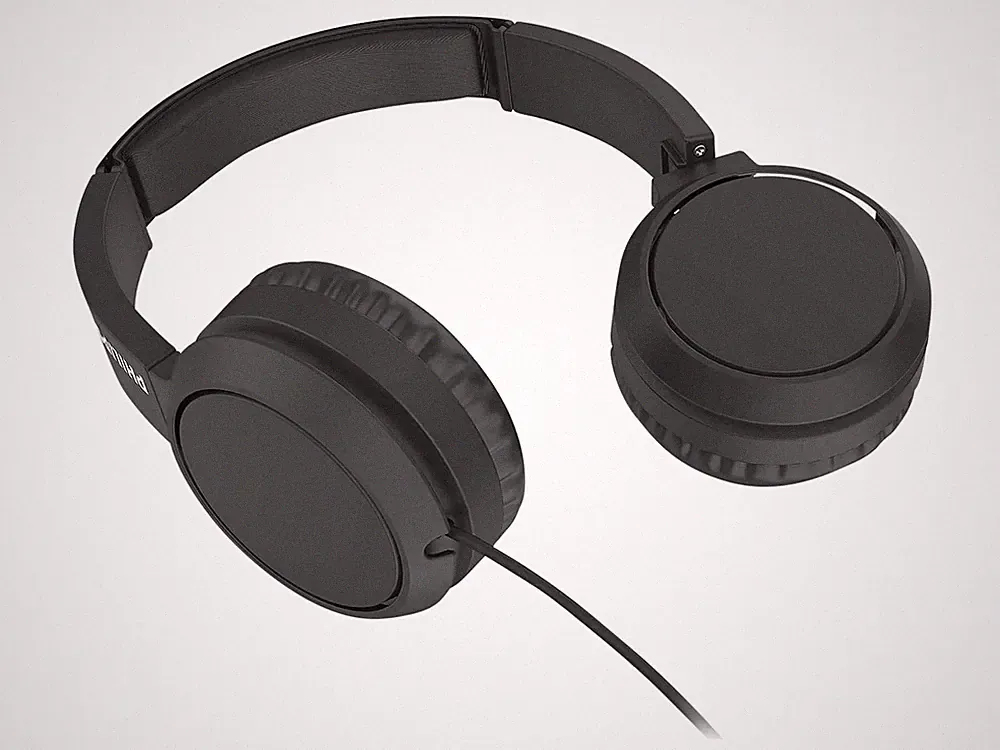 PHILIPS Kopfhörer TAH4105BK/00, Over-Ear, schwarz