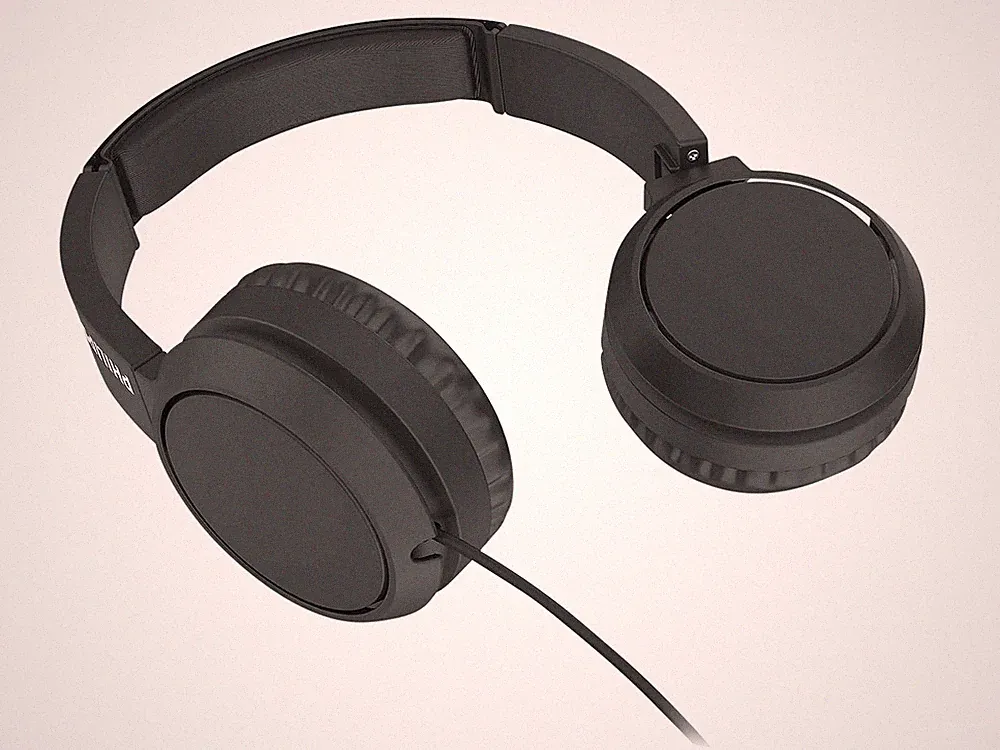 PHILIPS Kopfhörer TAH4105BK/00, Over-Ear, schwarz