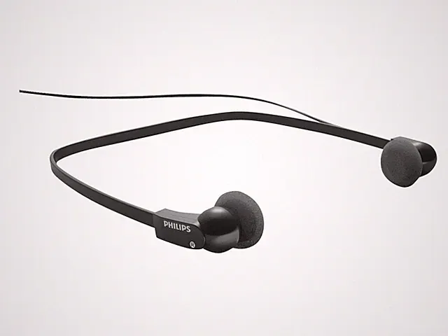 Philips Kopfhörer unter dem Kinn 3.5 mm plug