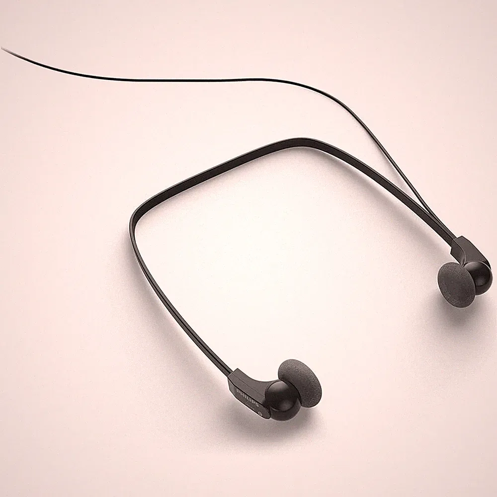 Philips Kopfhörer Unterkinn In Ear schwarz (LFH334/00)