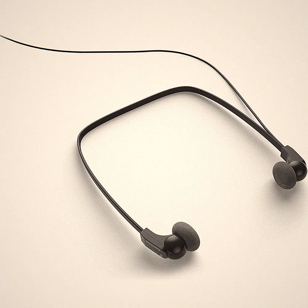 Philips Kopfhörer Unterkinn In Ear schwarz (LFH334/00)