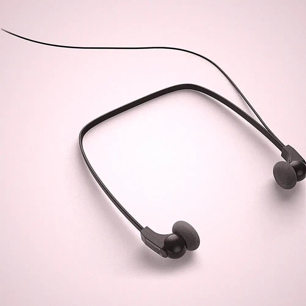 Philips Kopfhörer Unterkinn In Ear schwarz (LFH334/00)