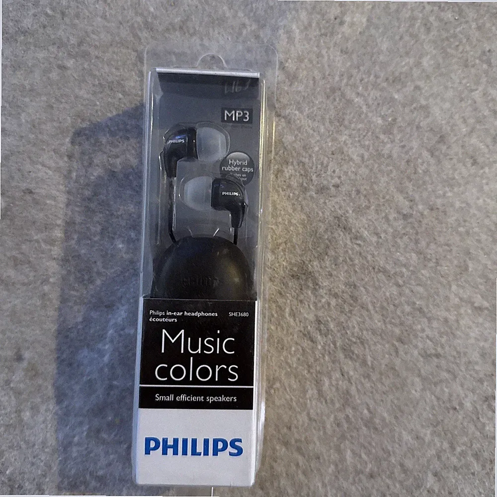 Philips Music Cooles In EAR Kopfhörer SHE3680 Neu Ovp Schwarz