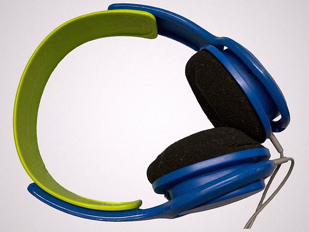 Philips NL5618LZ-400-SFH4 On-Ear Kopfhörer Kabel Blau Kinder