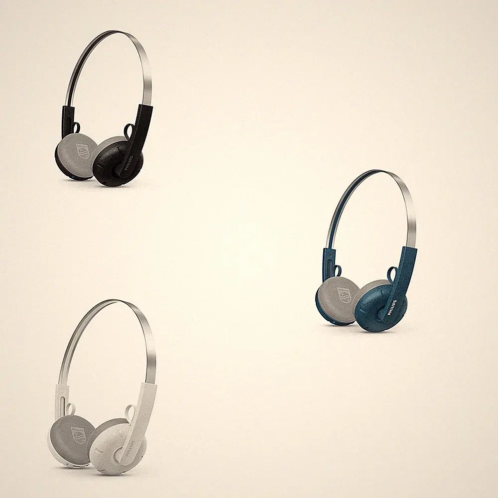 Philips On-Ear Kopfhörer TAH2000BK/00 The Ringo kabellose Bluetoothkopfhörer