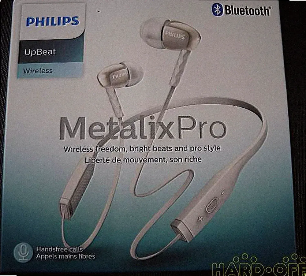 Philips SHB5950WT MetalixPro Weiß Bluetooth In-Ear Kopfhörer - Wireless Audio