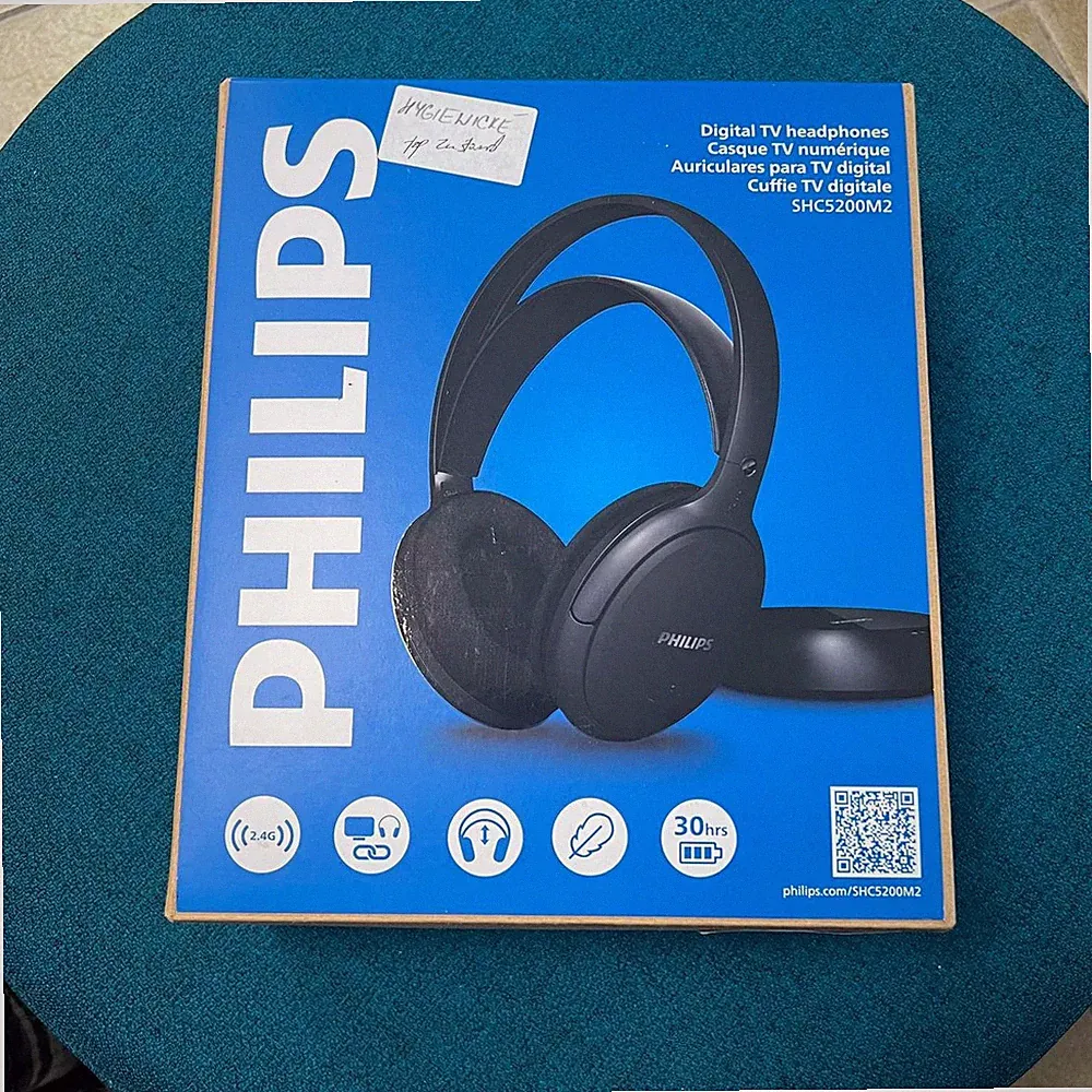 Philips SHC5200M2 Digital TV Kopfhörer OVP komplett Top