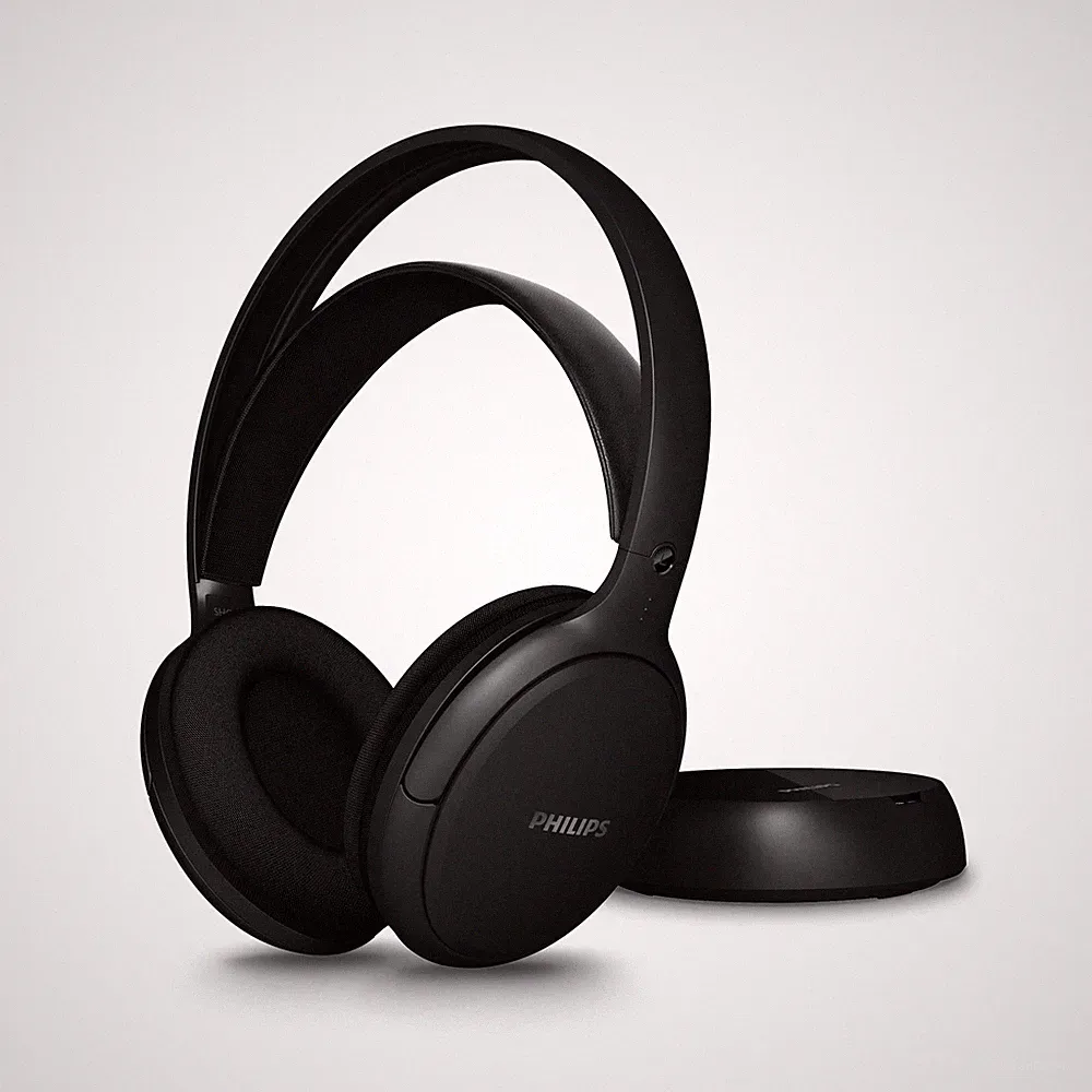 Philips SHC5200M2 kabellose Kopfhörer mit 30 Std. Wiedergabezeit-30 m Reichweite