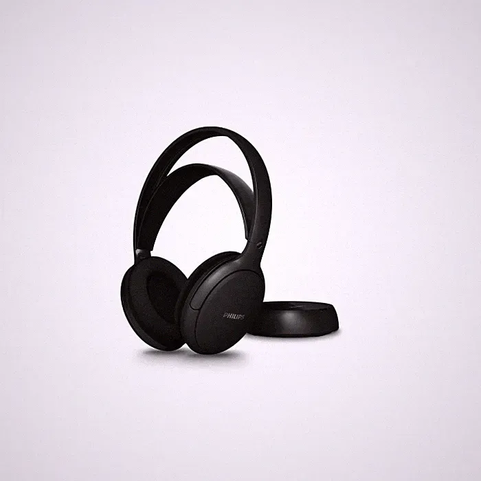 Philips SHC5200M2 TV-Kopfhörer Over Ear Kabellos Bluetooth Schwarz