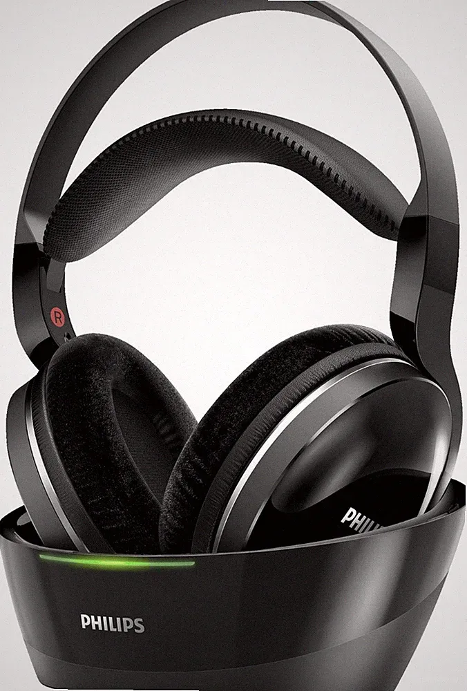 PHILIPS SHD8850/12 Over-Ear-Kopfhörer kabellos 8 - 22.500 Hz Funk 24 Ohm B-WARE