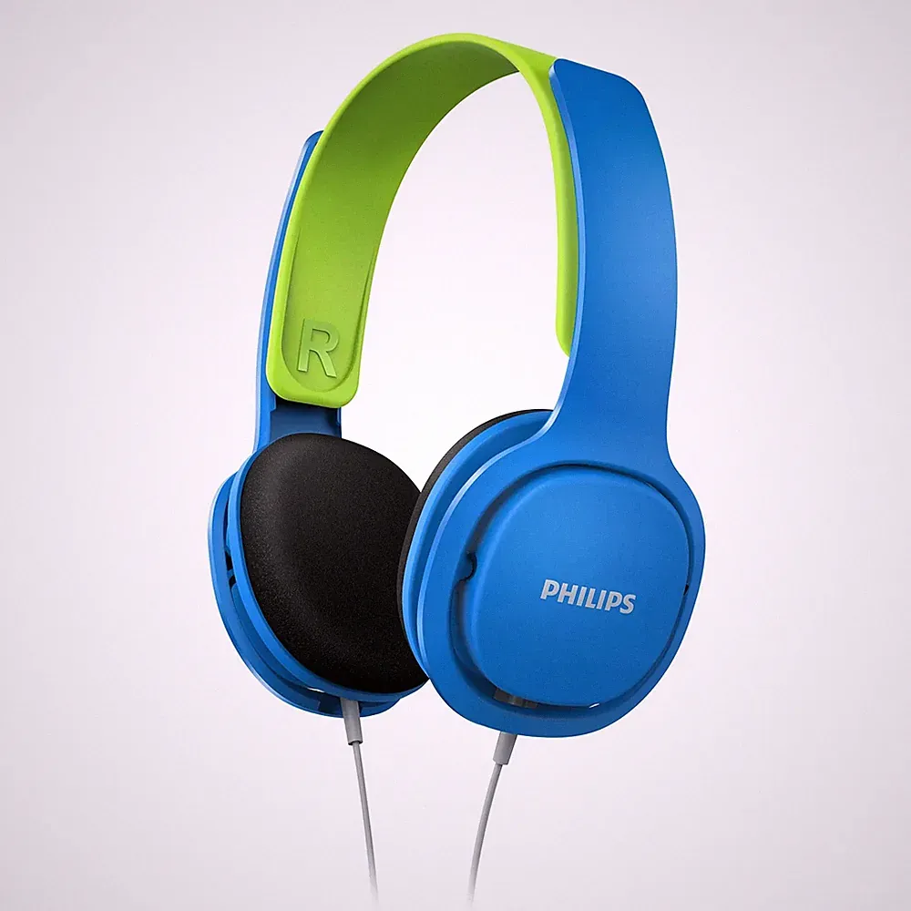 Philips SHK2000BL/00 Over Ear Kinder Kopfhörer blau (2.Wahl)
