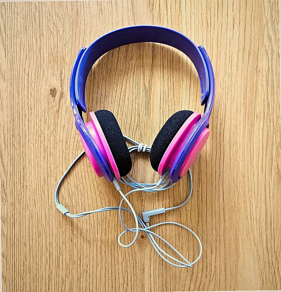 Philips SHK2000PK/00 On-Ear Kopfhörer kabelgebunden 3,5 mm lila/rosa