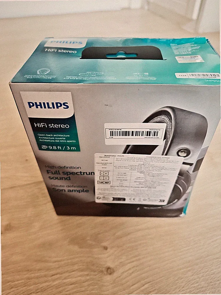 Philips SHP 9500 Offener Over-Ear HiFi-Kopfhörer - NEU & OVP beschädigt ✅