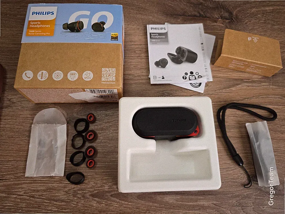 Philips TAA 7507 BK/00 TWS In-ear Kopfhörer Schwarz Headset Bluetooth 3444