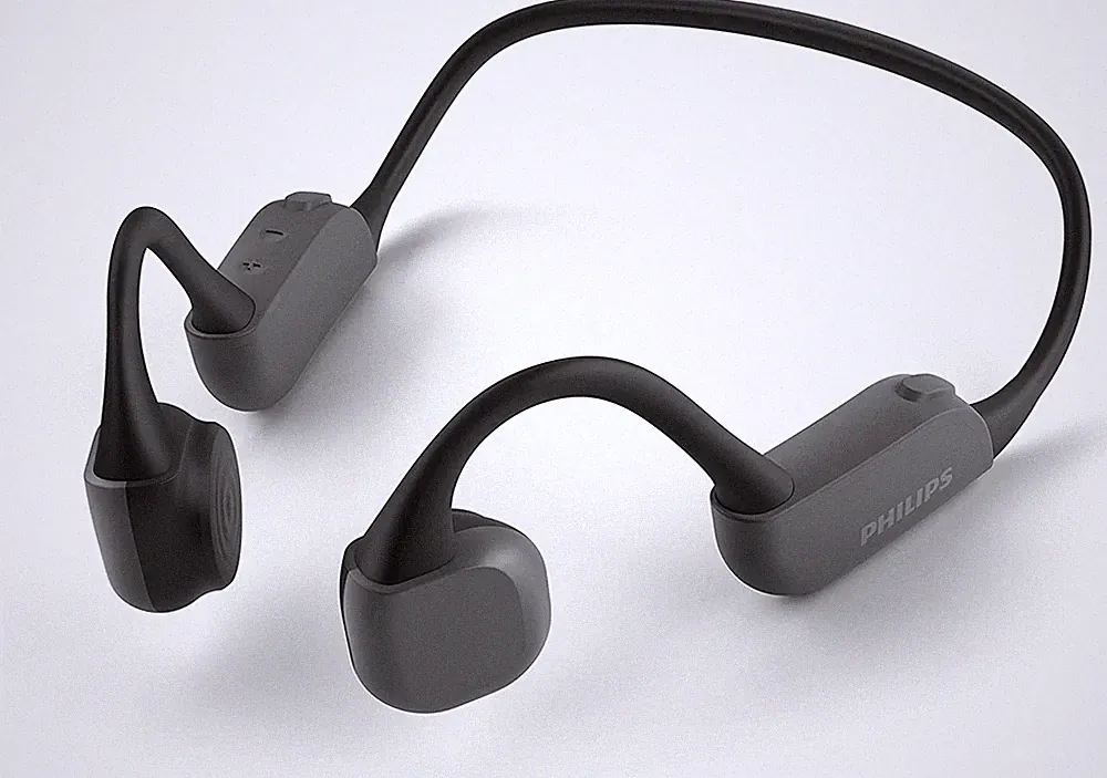 Philips TAA6606BK Wireless Bluetooth Nackenbügel Laufen Sport Kopfhörer Schwarz