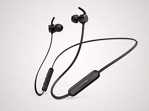 PHILIPS TAE1209BK Bluetooth In-Ear Ohrhörer IPX5 Nackenband Schwarz