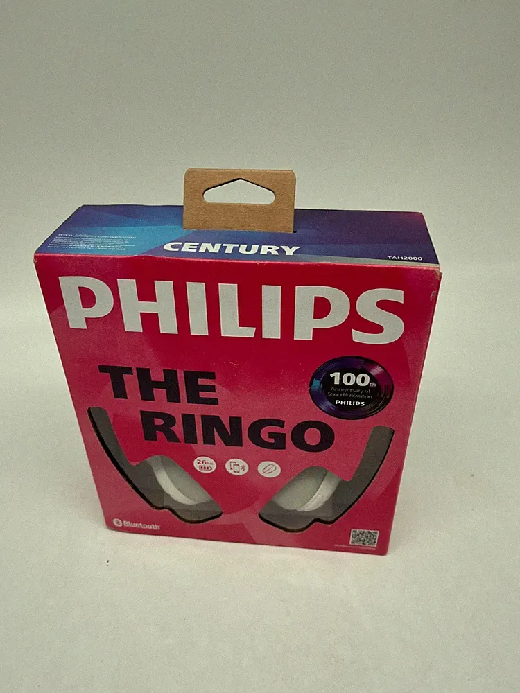 Philips TAH2000WT Weiß The Ringo On-Ear Kopfhörer OVP #TK1007A