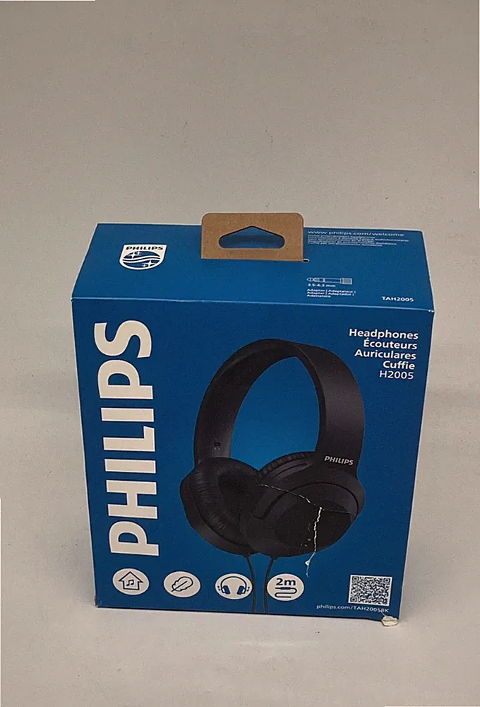 Philips TAH2005BK Over-Ear Stereo Kopfhörer - Schwarz #TK1408A