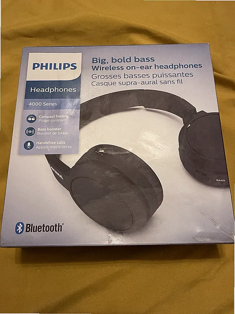Philips TAH4205BK Kabelloser On-Ear-Kopfhörer - Schwarz